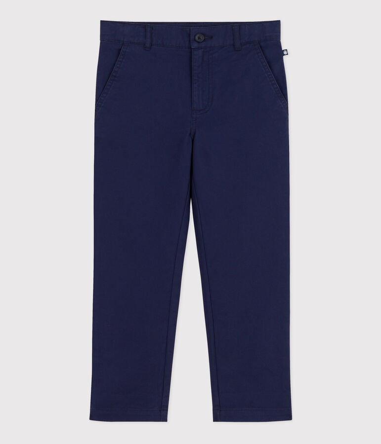 Chino voor jongens blauw