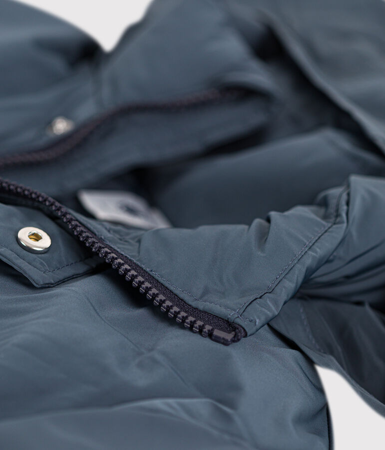 Doudoune mi-longue enfant fille / gar&ccedil;on gris