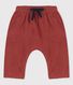 Pantalon sarouel en bouclette éponge bébé