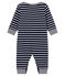Lang pakje met marinestreep babyjongen blauw SMOKING/wit MARSHMALLOW CN