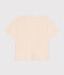 LE BOXY, katoenen T-shirt voor dames ecru AVALANCHE