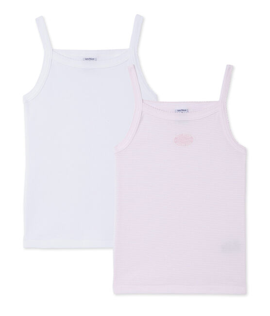 Lot de 2 chemises à bretelles ado fille variante 1