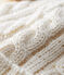 Meisjesmuts wit MARSHMALLOW/geel OR