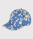 Zonnepet met bloemenprint voor meisjes