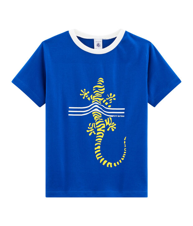 T-shirt voor jongens blauw