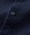 Effen vest in dikke biologische jersey voor baby's blauw SMOKING