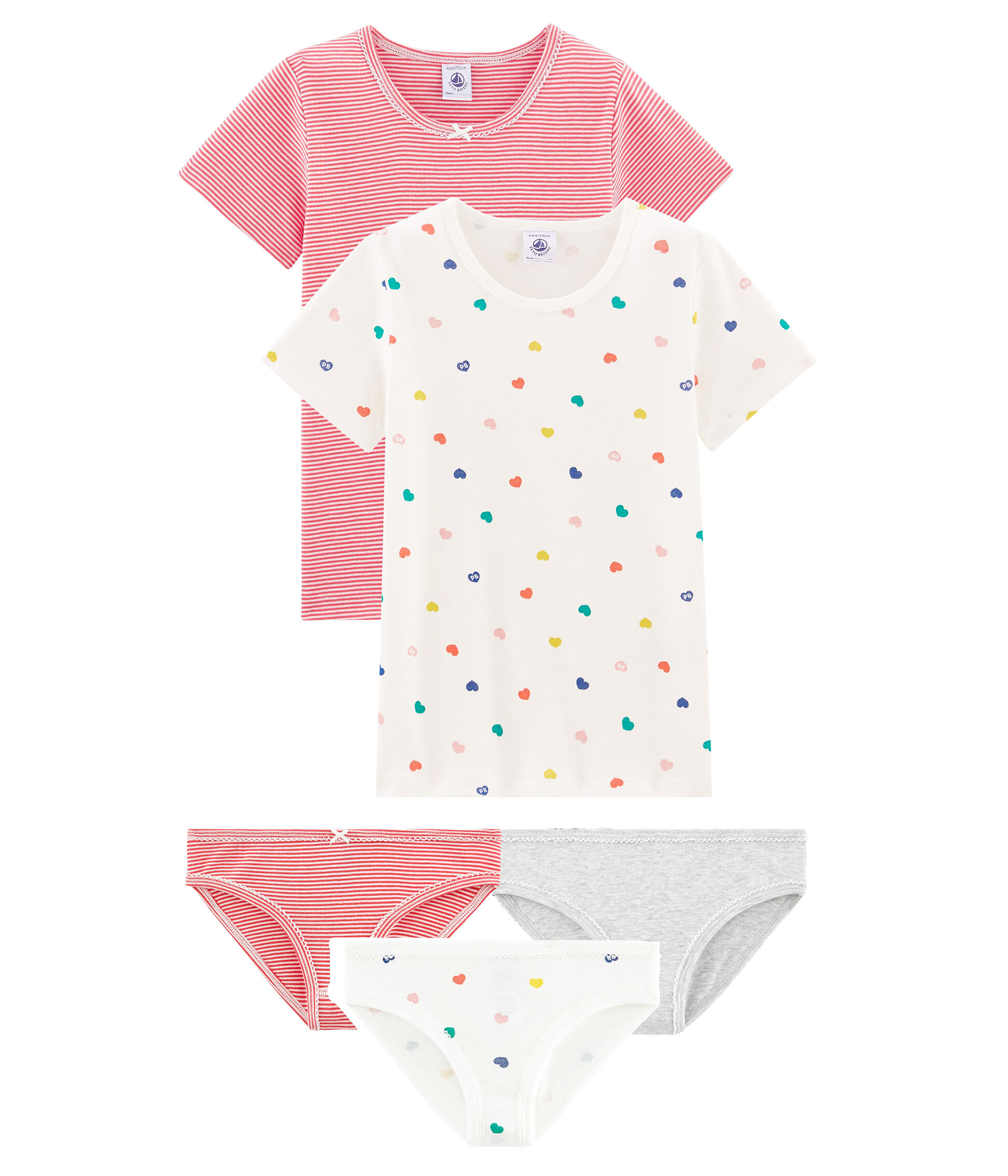 sous vetement fille petit bateau