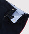 Fluwelen broek kinderen jongens blauw SMOKING