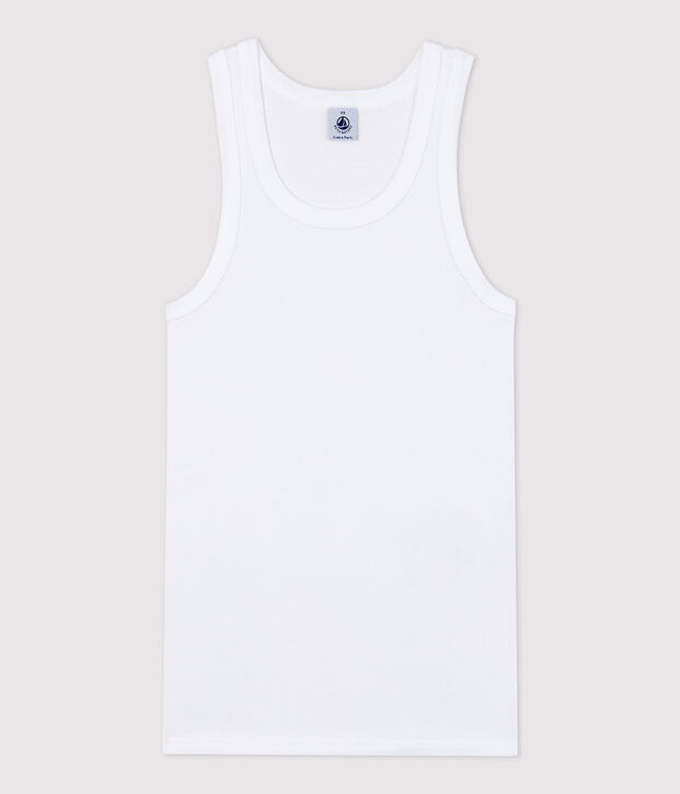D&eacute;bardeur iconique en coton Femme blanc