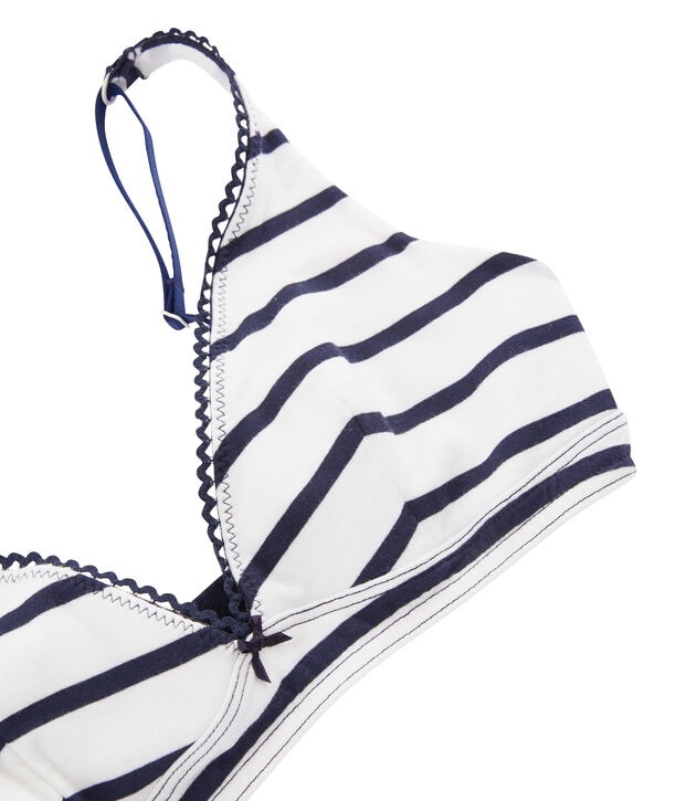 Beha voor dames wit/blauw