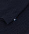 Cardigan voor meisjes in katoen blauw SMOKING