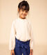 Blouse in biokatoenen materiaal voor meisjes