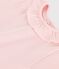Babybody met korte mouwen en kraagje roze MINOIS