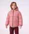 Doudoune enfant unie rose