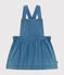 Jurk zonder mouwen van licht denim voor baby's blauw DENIM CLAIR