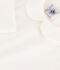 T-shirt manches longues enfant en coton blanc