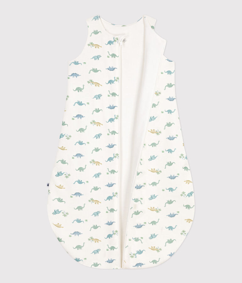 Gigoteuse b&eacute;b&eacute; en coton dinosaures TOG 2 blanc/multicouleur
