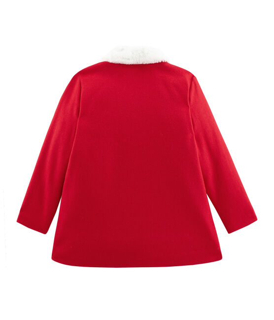 Kinder mantel rood FROUFROU