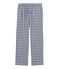 Pantalon de pyjama garçon blanc LAIT/bleu MEDIEVAL