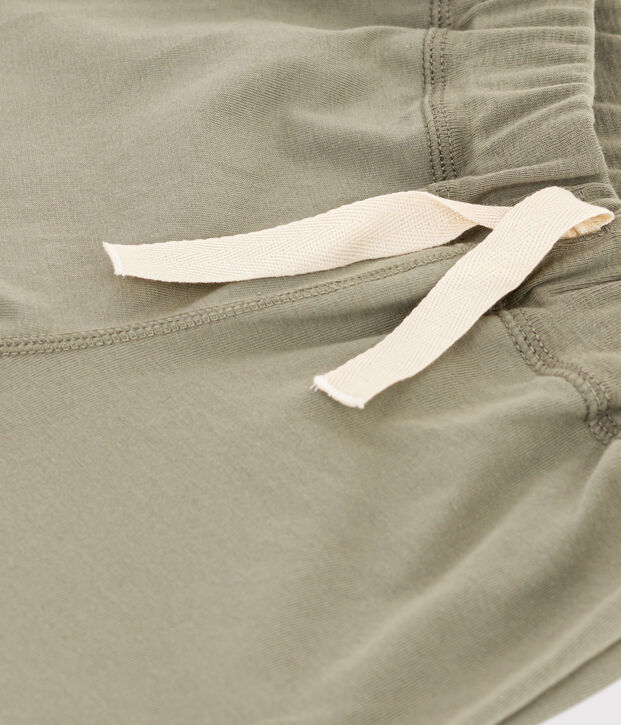 Jongensbermuda in katoen groen