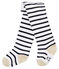 Iconische kousenbroek voor babymeisjes wit MARSHMALLOW/blauw SMOKING