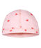 Uniseks geboortemuts met print roze VIENNE/wit MULTICO CN
