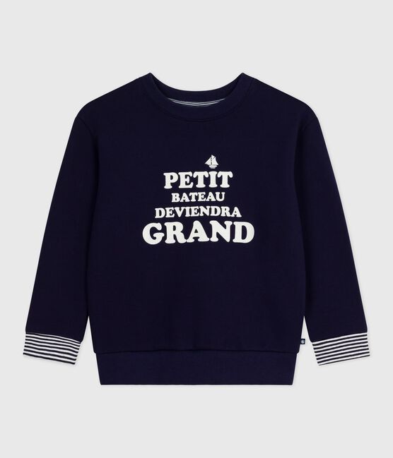 Sweatshirt enfant en coton imprimé SOIR