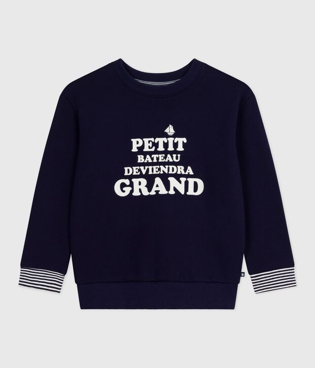 Katoenen sweatshirt met print voor kinderen SOIR
