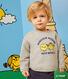 Sweatshirt Monsieur Madame en molleton bébé