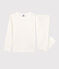 Pyjama étoiles multicolores en coton enfant blanc MARSHMALLOW/blanc MULTICO
