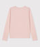L'ICONIQUE, dames-T-shirt met ronde hals in katoen roze SALINE