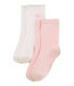 Lot de 2 paires de chaussettes enfant fille