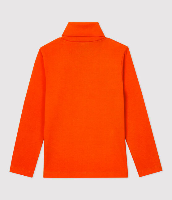 Katoenen meisjes/jongens ondertrui oranje CAROTTE