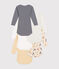 Lot de 5 bodies manches longues trottinette en coton bébé variante 1