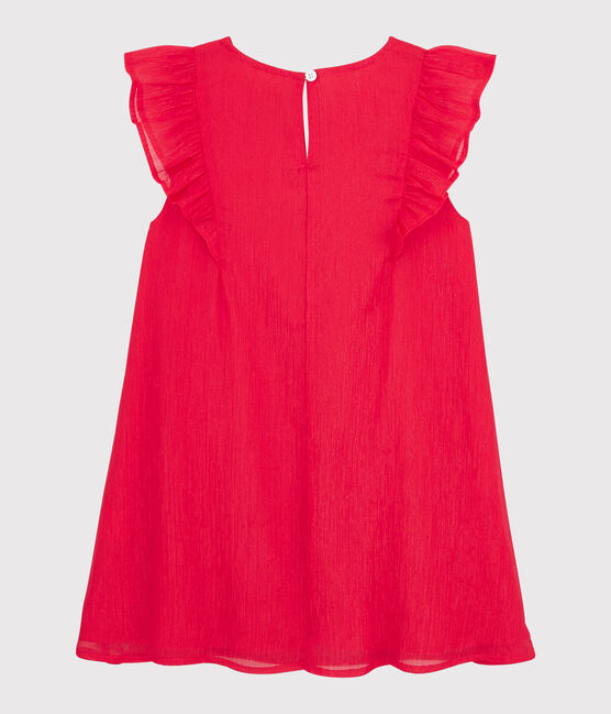 Robe cérémonie en crêpe enfant fille GROSEILLER