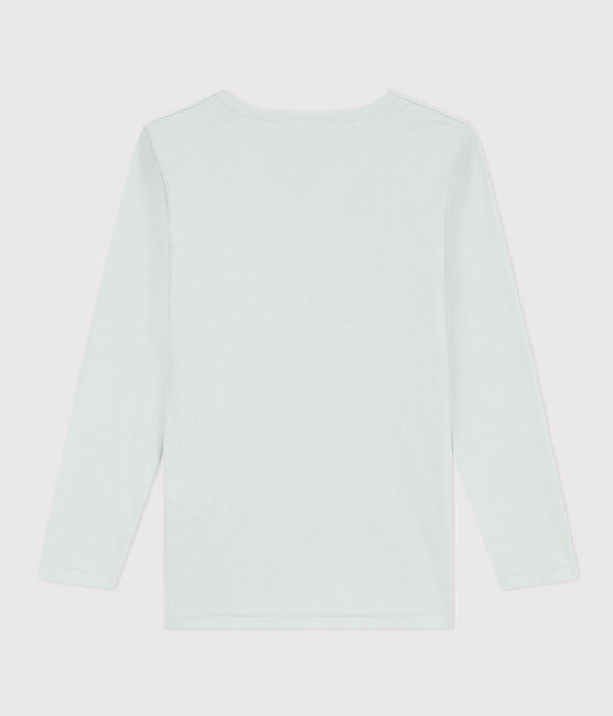 Katoenen T-shirt met lange mouw blauw AGLA