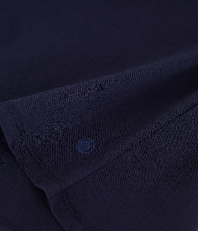 Tee-shirt Femme Le Droit en coton uni bleu