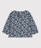 Blouse met lange mouwen met print van luchtig katoen voor baby's ROVER/ MULTICO