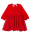 Jurk baby meisje rood TERKUIT