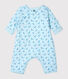 Combinaison longue bébé mixte en tubique