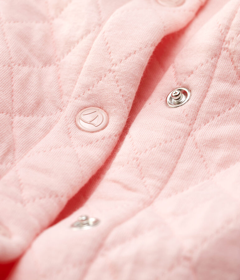 Cardigan en tubique enfant Fille rose MINOIS
