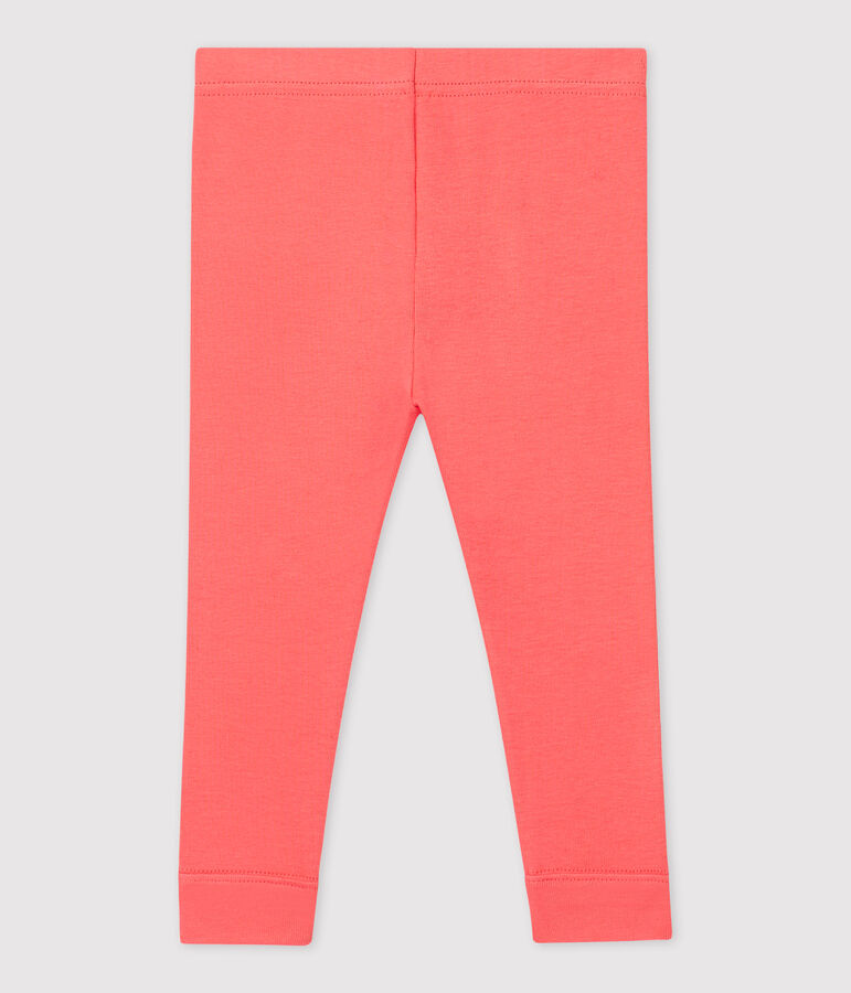 Legging en coton b&eacute;b&eacute;. orange PEACHY