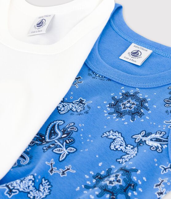 Lot de 2 débardeurs bandana petit garçon en coton biologique variante 1