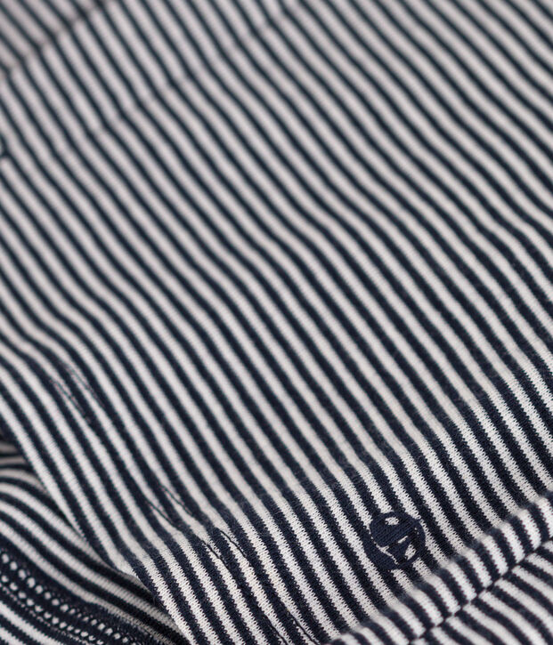 Cardigan in gestreepte tubic voor baby's blauw/wit