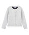 Cardigan enfant fille gris BELUGA CHINE