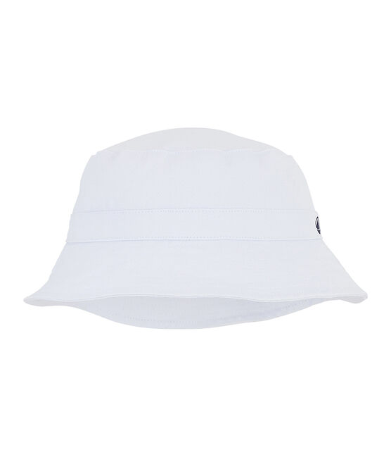 Bob en twill enfant mixte blanc MARSHMALLOW
