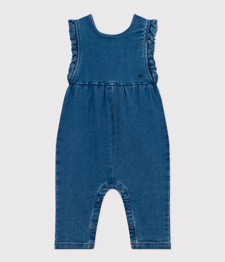 Jumpsuit van denim baby. blauw