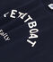 LE BOXY, T-shirt voor dames in katoen  blauw SMOKING