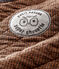 Sweatshirt babyjongen met pied-de-poule print. zwart CITY/bruin COCOA