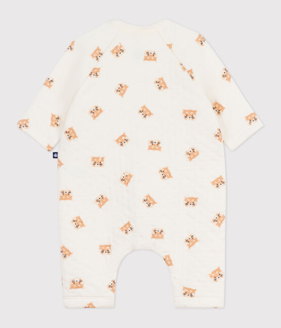 Kort katoenen babypakje met rode pandaprint MILK/ MULTICO